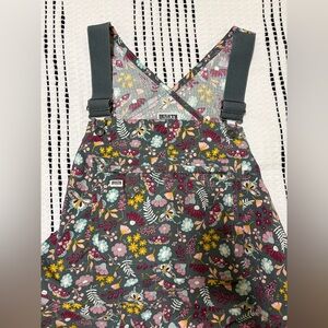 Duluth Trading Company | Sage Floral Butterfly Heirloom Gardening Bib Overalls